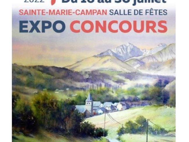 2022- 07- du 16 au 30 - Concours expo aquarelle