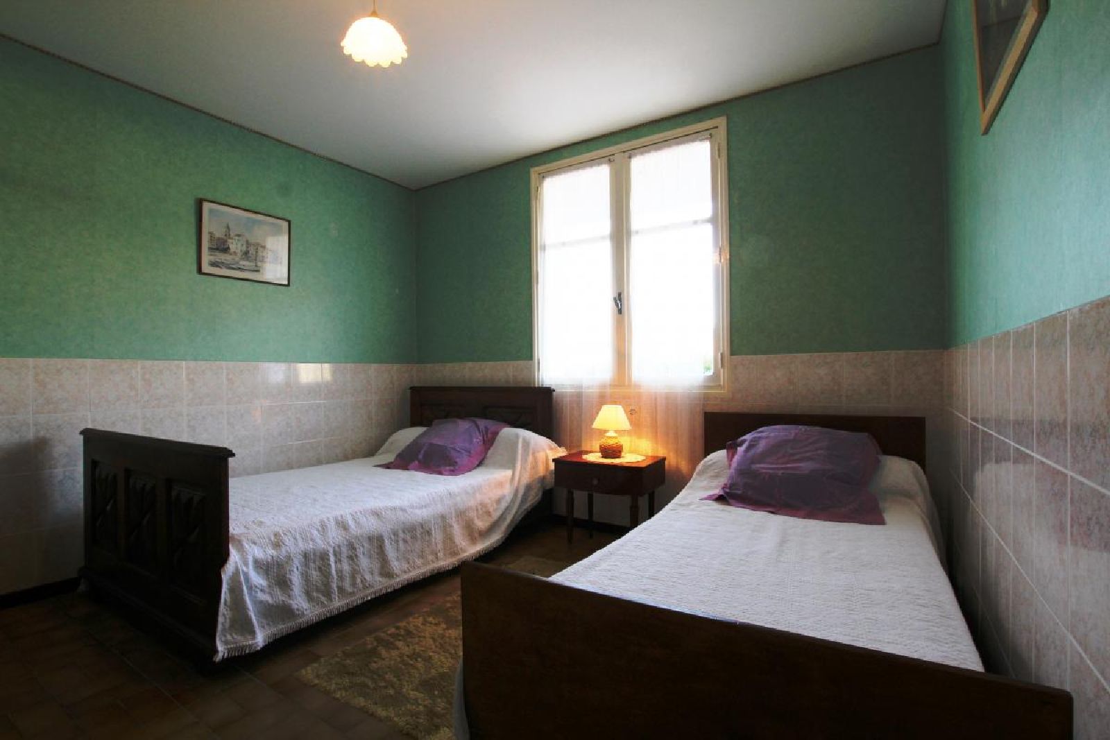 Appartement Alfaro chambre deux lits - St Etienne de Baigorry 