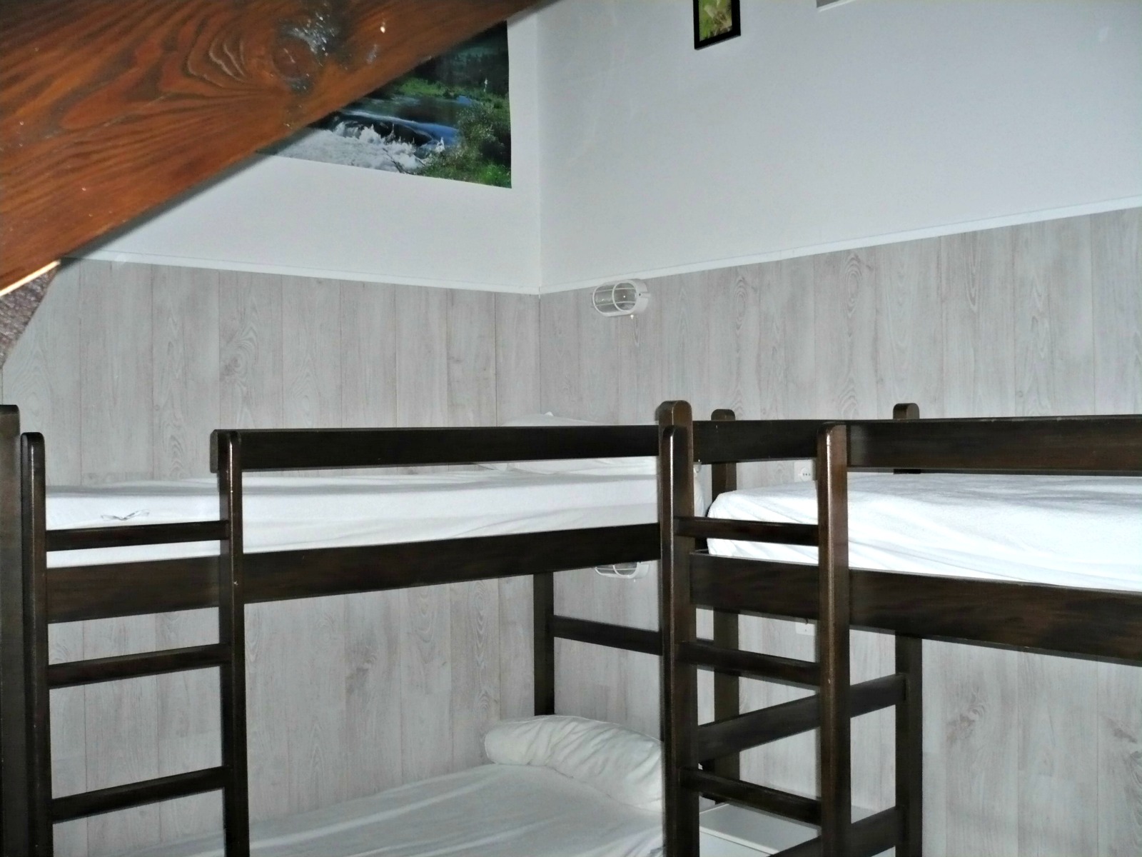 Chalet Sorret - Chambre avec lit superposé 