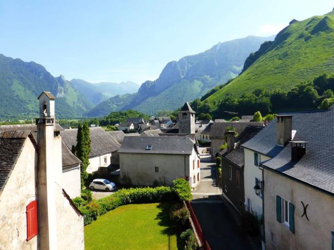 Gîte de groupe Izarda - Vue sur la montagne