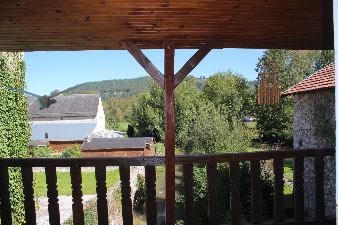 Gite du Moulin - Comte-Palassoe photo balcon 
