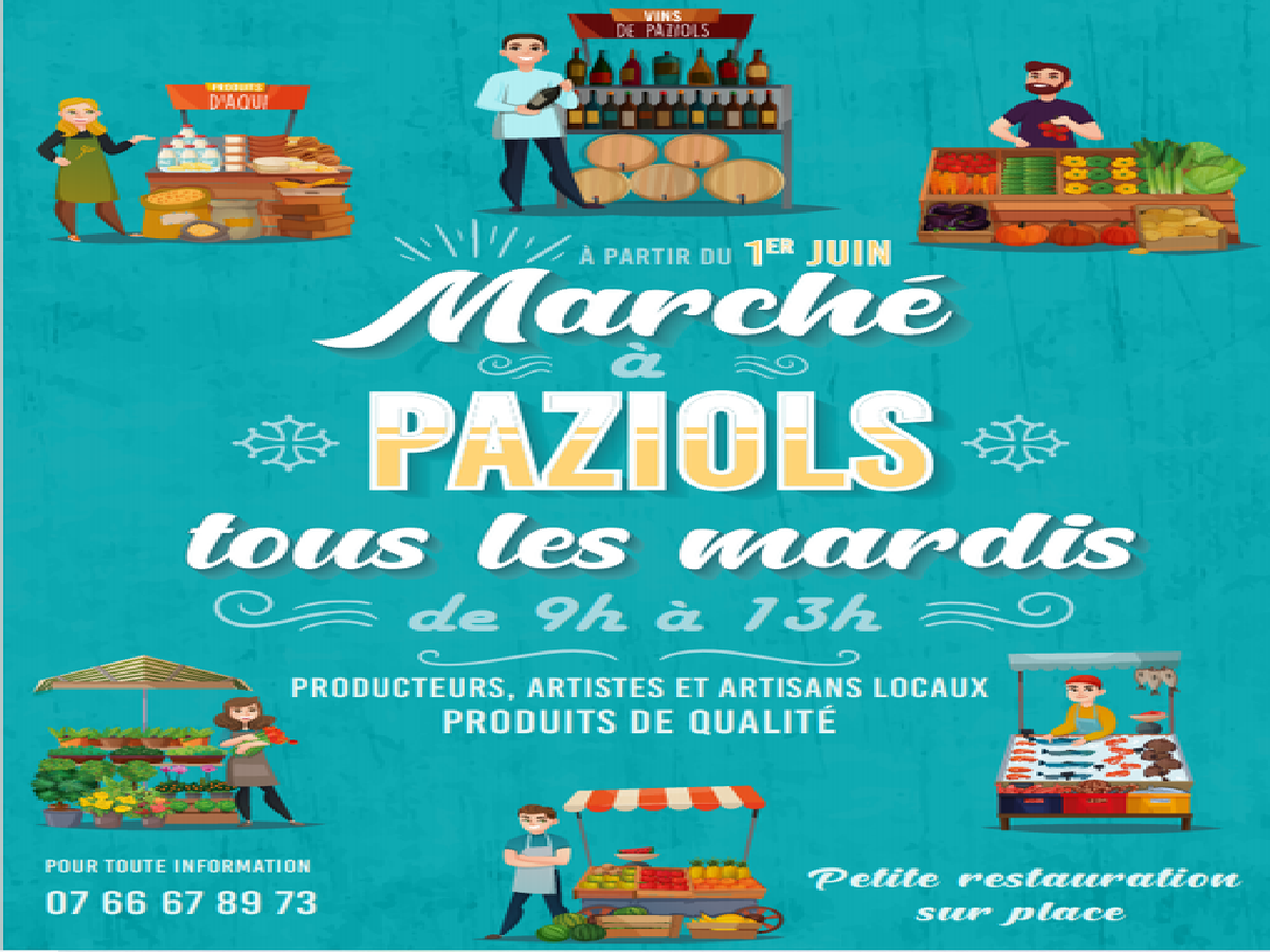 Marché Paziols - Copie