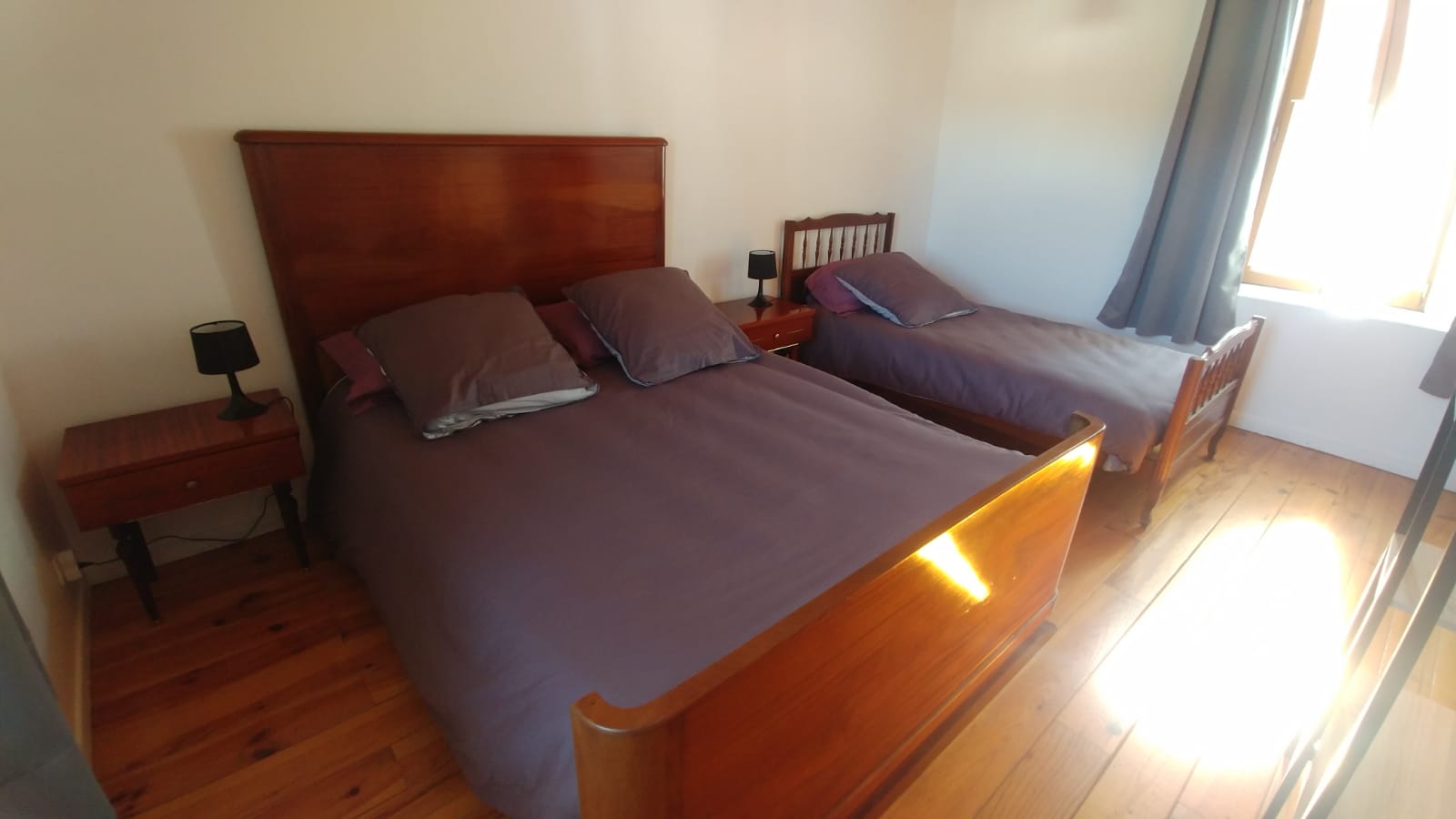 Chambre avec 2 lits 