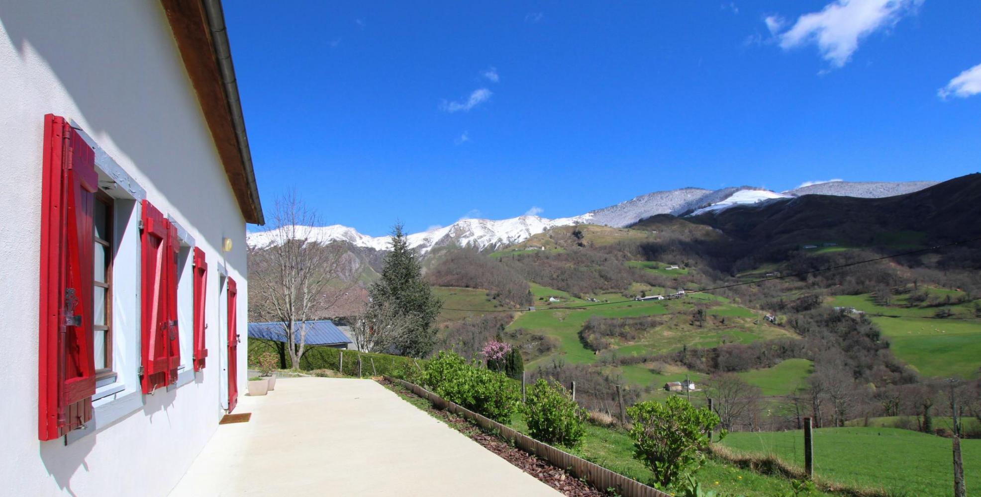 Maison Bidegay Sainte Engrâce montagne basque - vue 